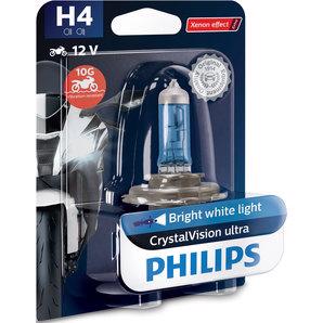Philips H4 Crystal Vision Moto Ultra 60/55W